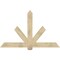 Ekena Millwork Kennewick Rough Sawn Timber Gable Bracket, Douglas Fir, 72"W x 45"H x 2"D x 6"F, 15/12 Pitch GBW072X45X0206KEN00RDF - alternate 1